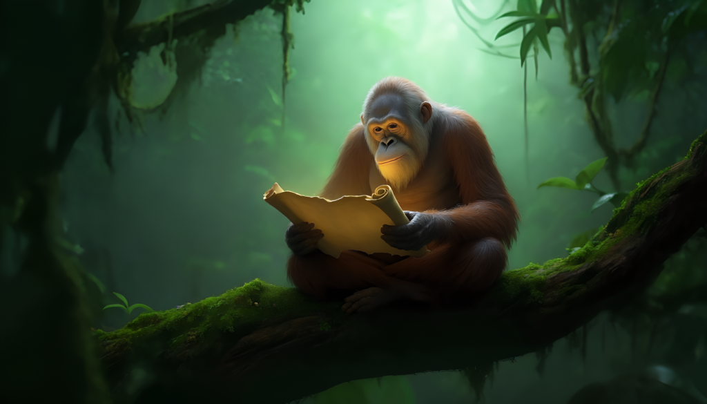 Falda ters orangutan ne demek?
